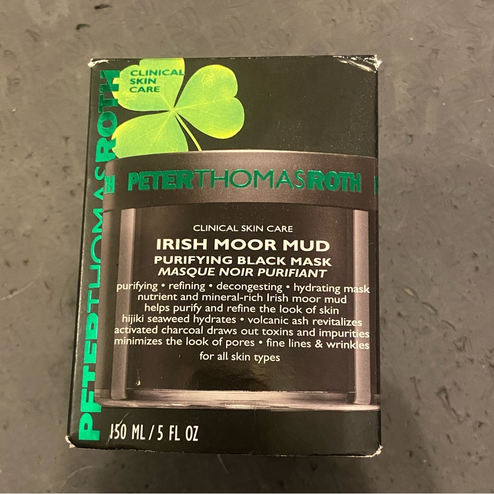 Peter Thomas Roth Irish Mud Moor purifying black mask